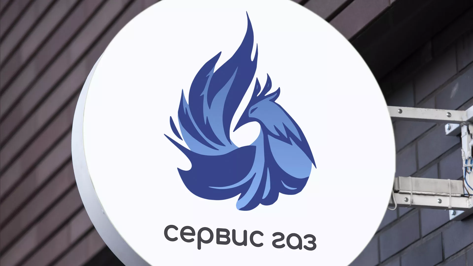 Создание логотипа «Сервис газ» в Тюкалинске